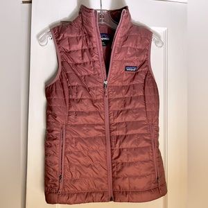 Patagonia women’s nano puff vest, Light Star Pink